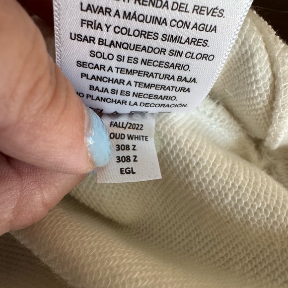 Life Is Good Cream Ivory Sweatshirt “My Dog Rescued Me” Pullover Women’s Large - Picture 11 of 12